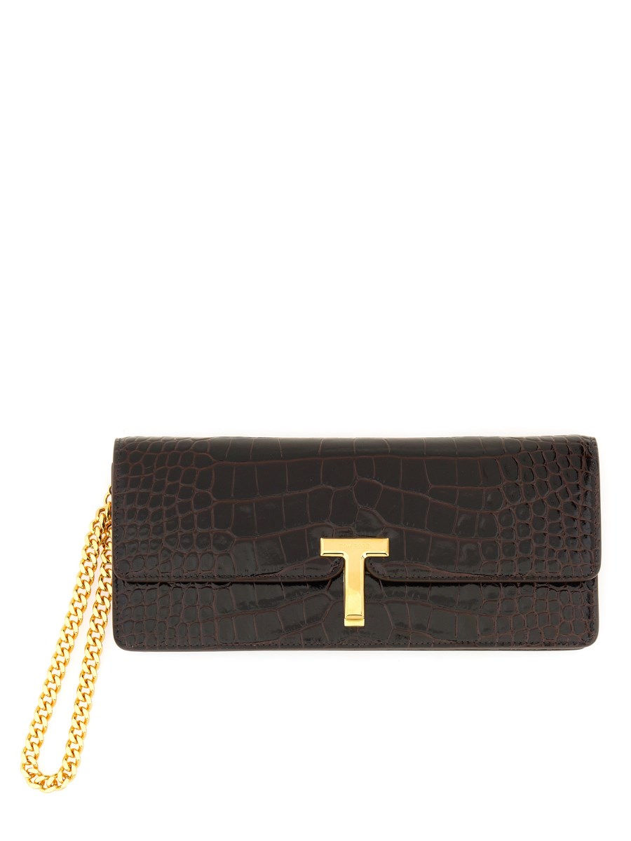 TOM FORD POCHETTE "WALLIS" IN PELLE Sconto di tempo limitato