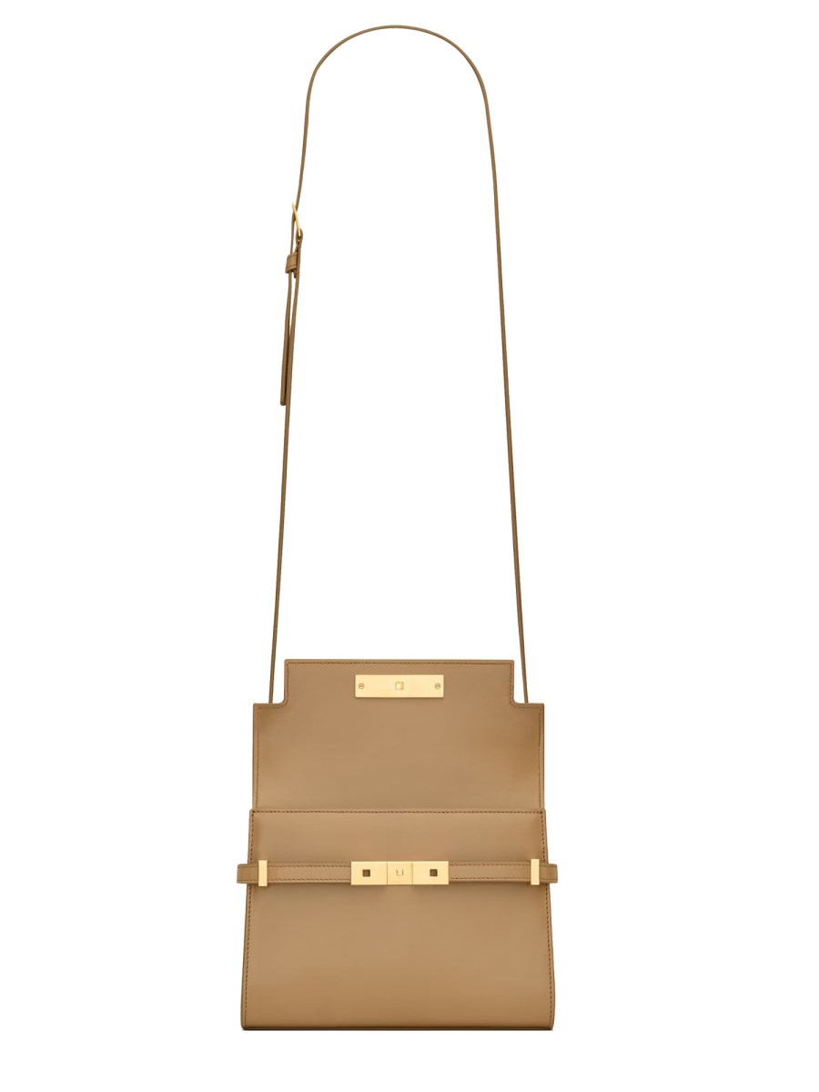 SAINT LAURENT BORSA MANHATTAN MINI IN PELLE BOX Offerta San Valentino