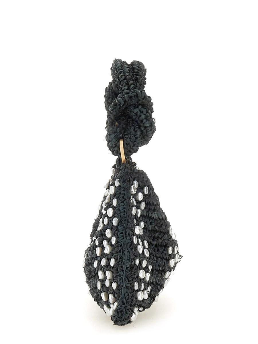 CULT GAIA BORSA HERA NANO IN RAFFIA Offerte speciali
