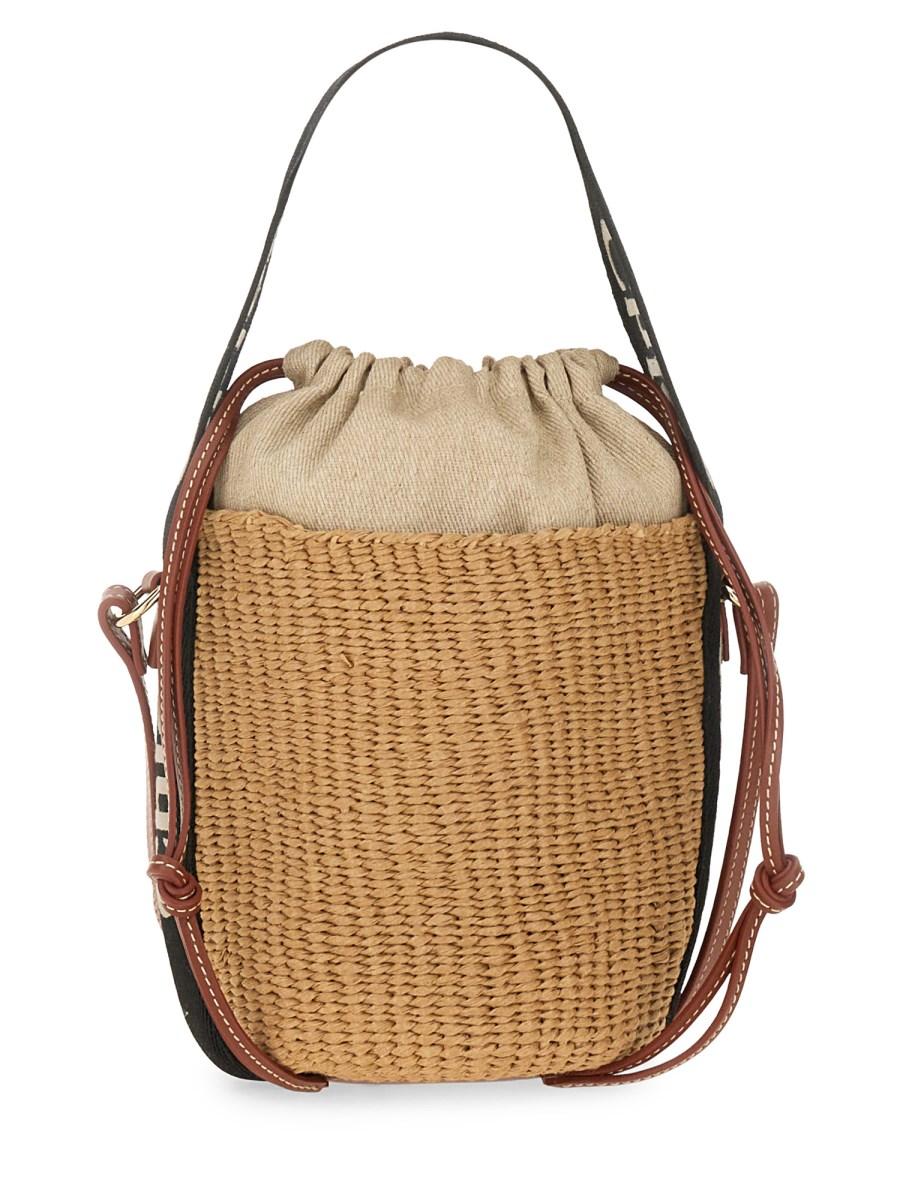CHLOE&#39; BORSA A SECCHIELLO WOODY SMALL Fino al 60% di sconto
