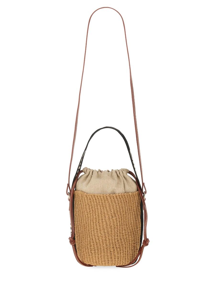 CHLOE&#39; BORSA A SECCHIELLO WOODY SMALL Fino al 60% di sconto