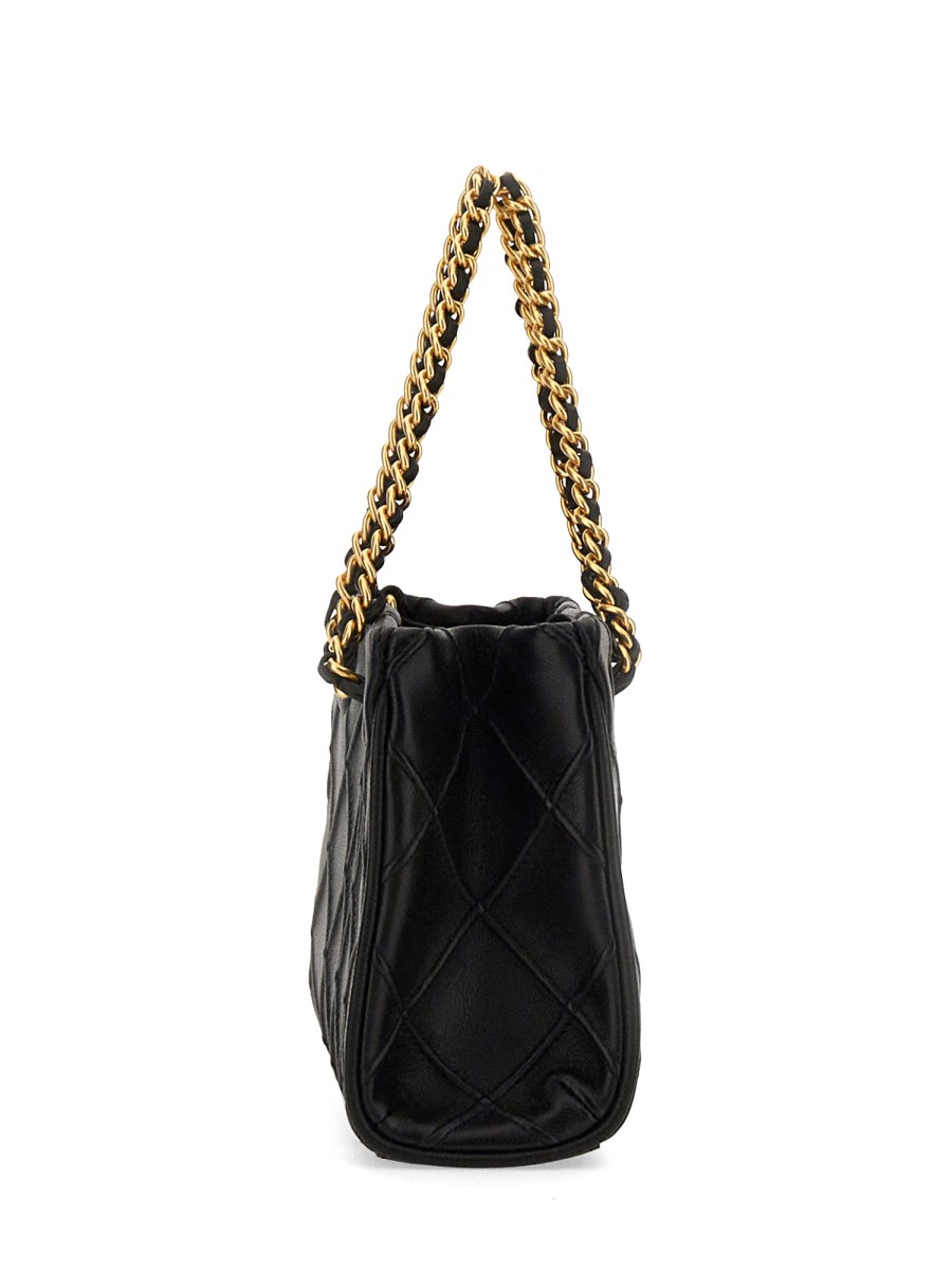 TORY BURCH BORSA TOTE FLEMING MINI IN PELLE Black Friday Prezzi
