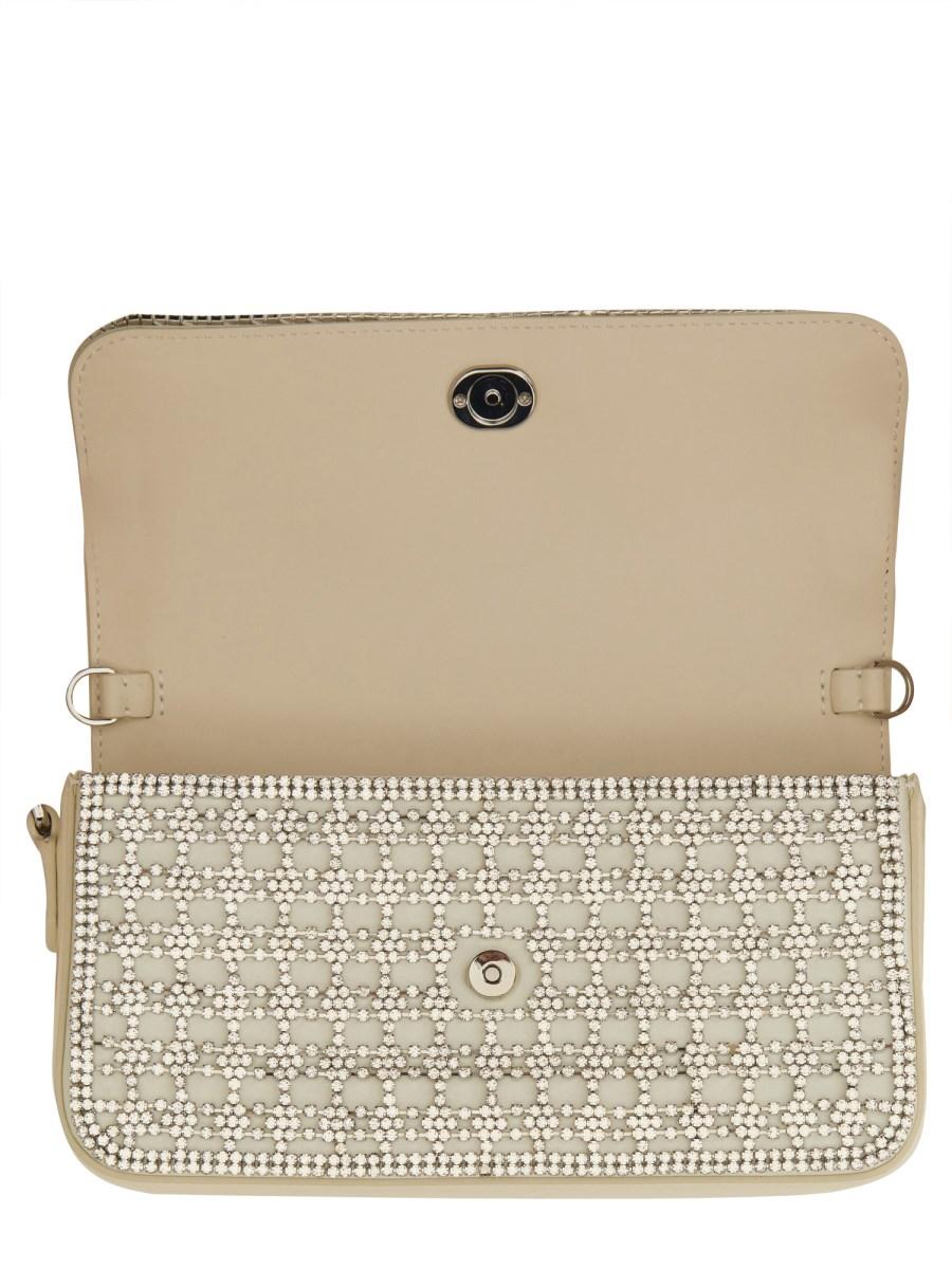 SELF-PORTRAIT BORSA BAGUETTE CRYSTAL 50% di sconto per tempo limitato
