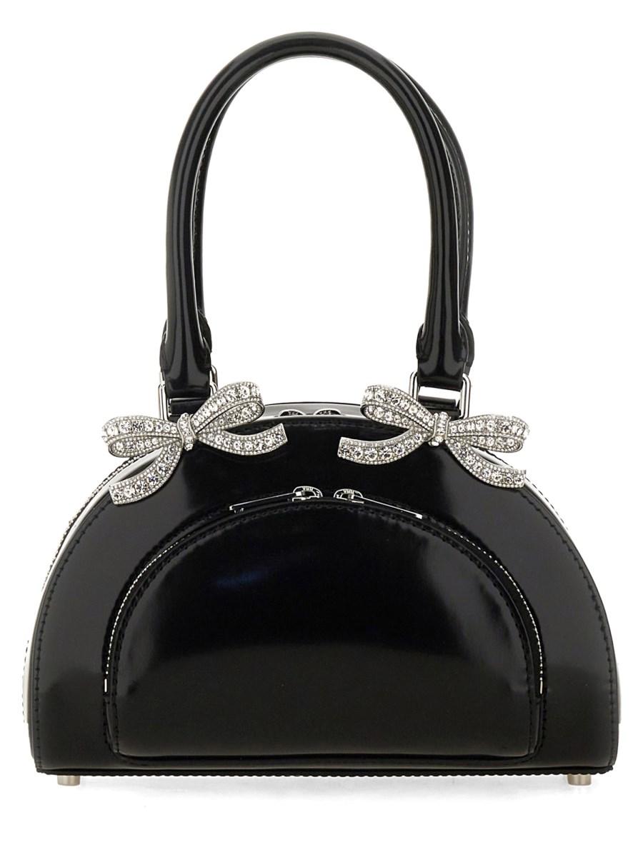 SELF-PORTRAIT BORSA CURVED IN PELLE In Linea