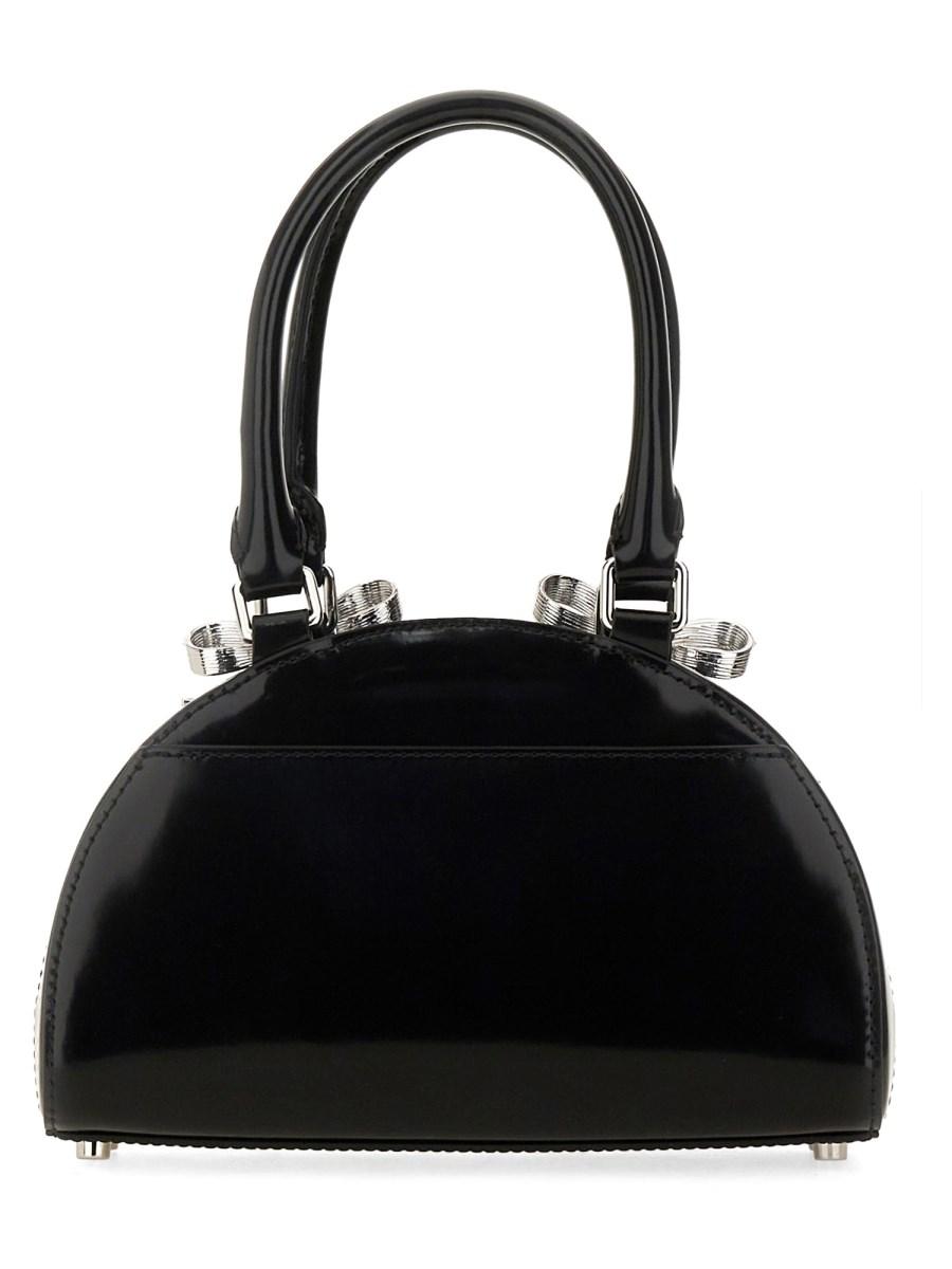 SELF-PORTRAIT BORSA CURVED IN PELLE In Linea