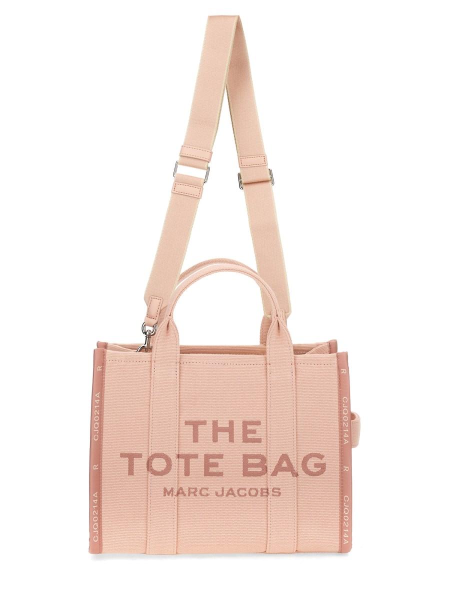 MARC JACOBS BORSA THE TOTE MEDIUM IN TELA CON LOGO JACQUARD Pezzi Unici
