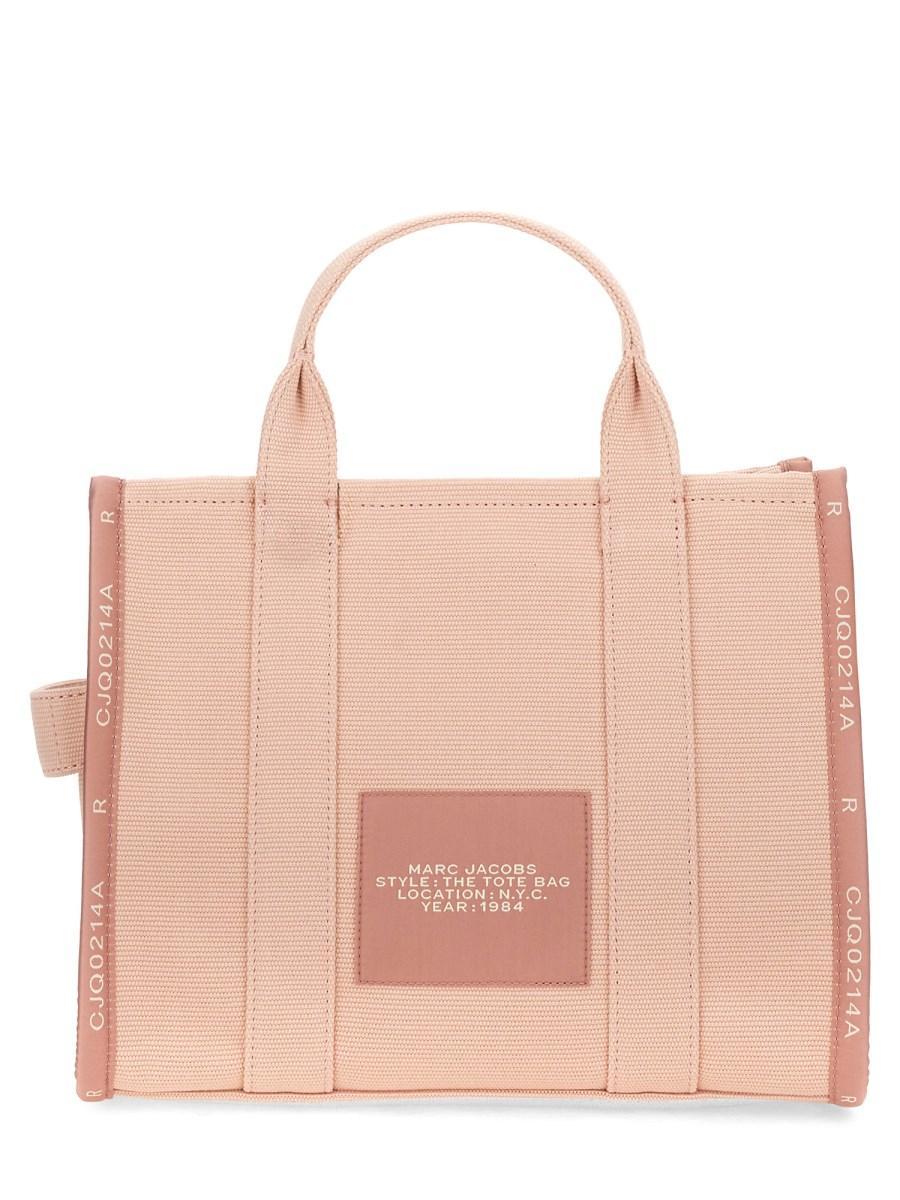 MARC JACOBS BORSA THE TOTE MEDIUM IN TELA CON LOGO JACQUARD Pezzi Unici