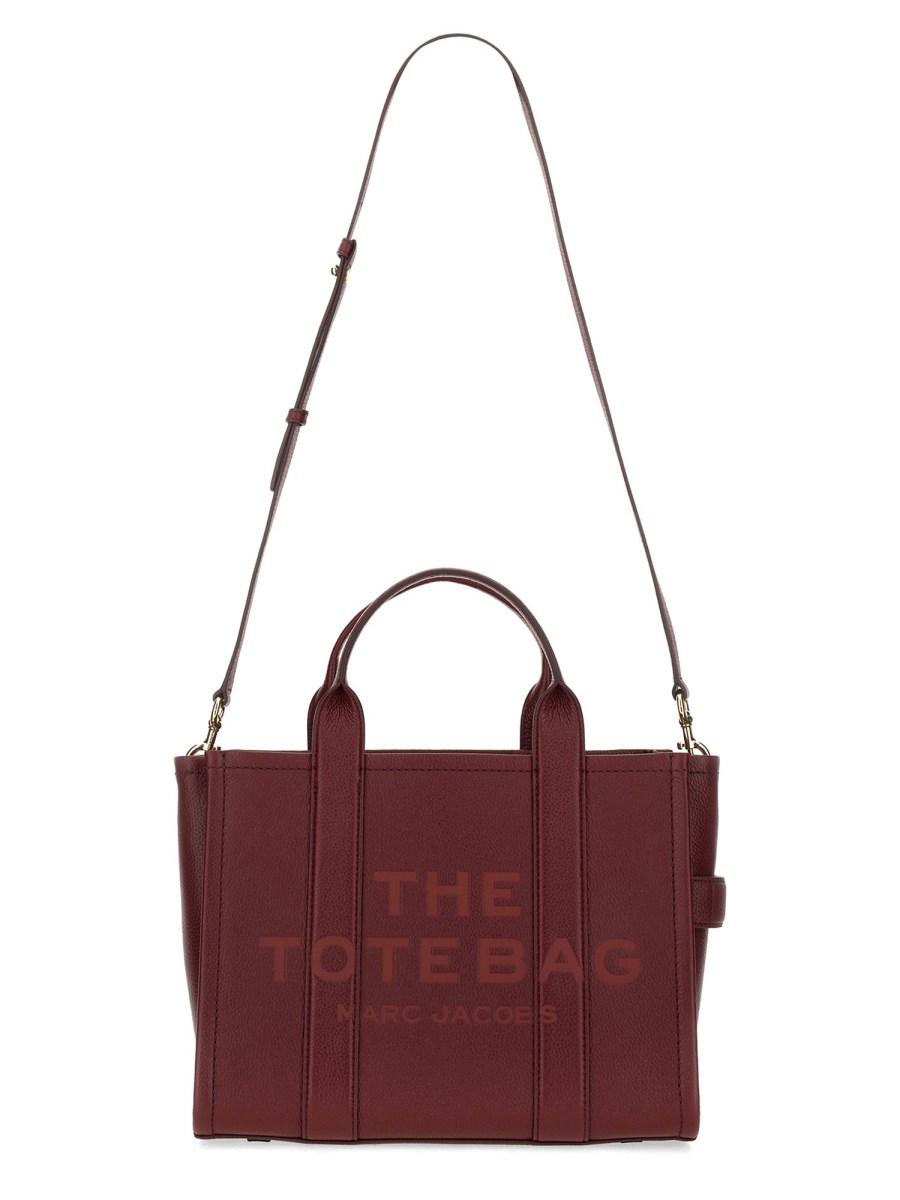 MARC JACOBS BORSA THE TOTE MEDIUM IN PELLE Consegna Veloce