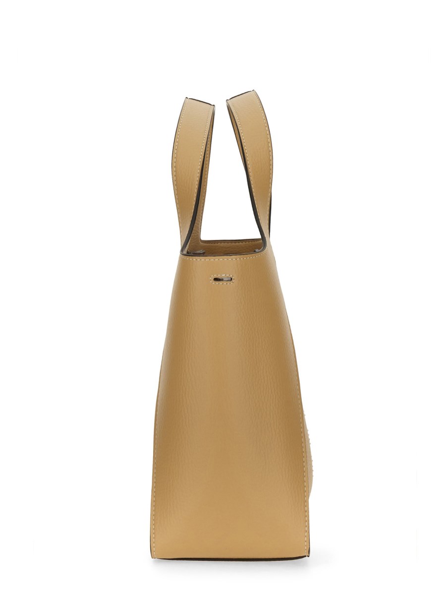 STELLA McCARTNEY BORSA A TRACOLLA CON LOGO IN ALTER NAPPA Vendite Flash