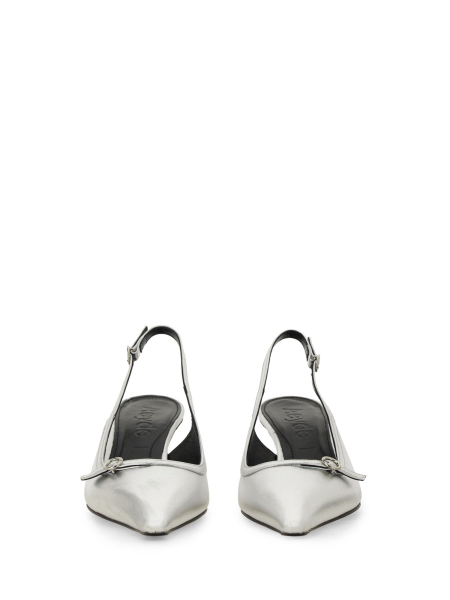AEYDE SLINGBACK SABA IN NAPPA LAMINATA Negozio online di fabbrica