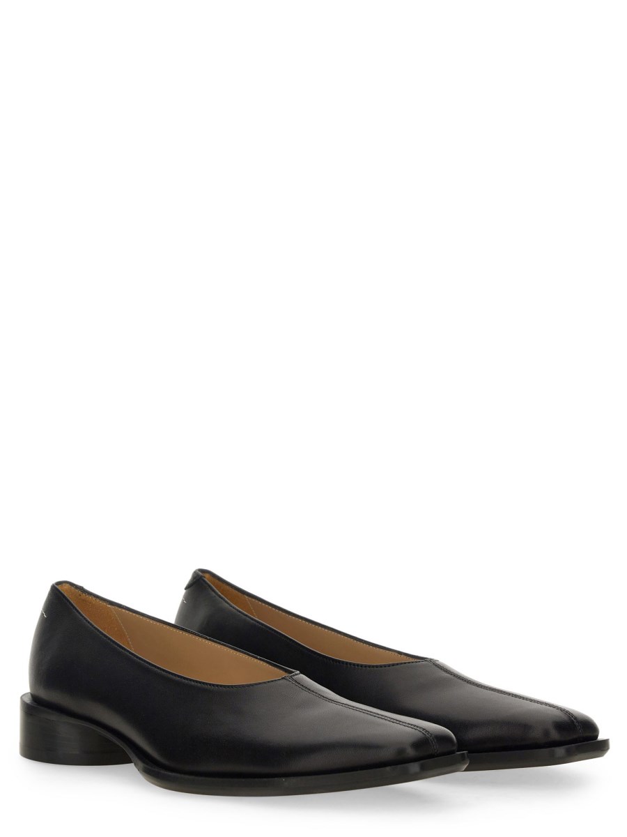 MM6 MAISON MARGIELA BALLERINA IN PELLE Flash Sale