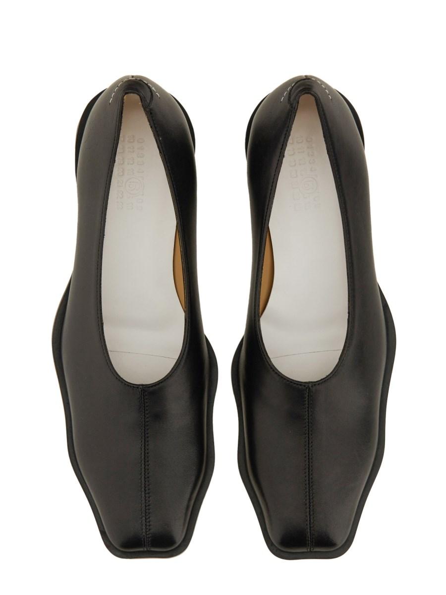 MM6 MAISON MARGIELA BALLERINA IN PELLE Flash Sale