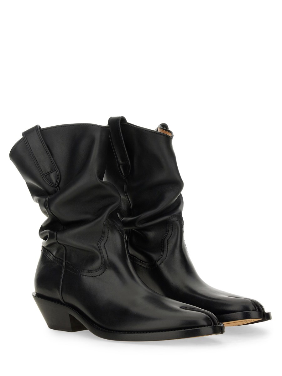 MAISON MARGIELA STIVALE TEXANO TABI IN PELLE Vendite stagionali