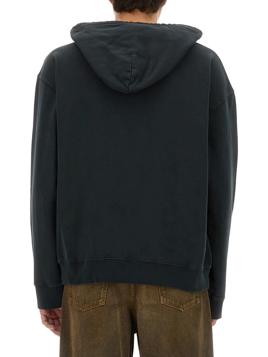 MM6 MAISON MARGIELA FELPA IN JERSEY CON CAPPUCCIO Vendita calda