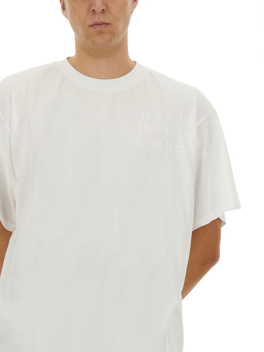MM6 MAISON MARGIELA T-SHIRT CON STAMPA Offerta migliore