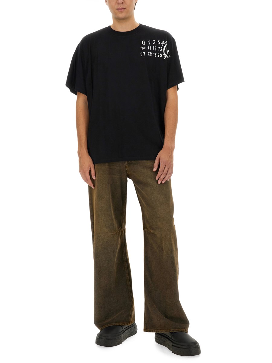 MM6 MAISON MARGIELA T-SHIRT CON STAMPA Latest fashion