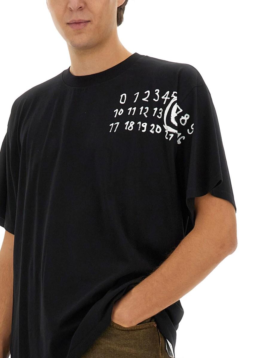 MM6 MAISON MARGIELA T-SHIRT CON STAMPA Latest fashion