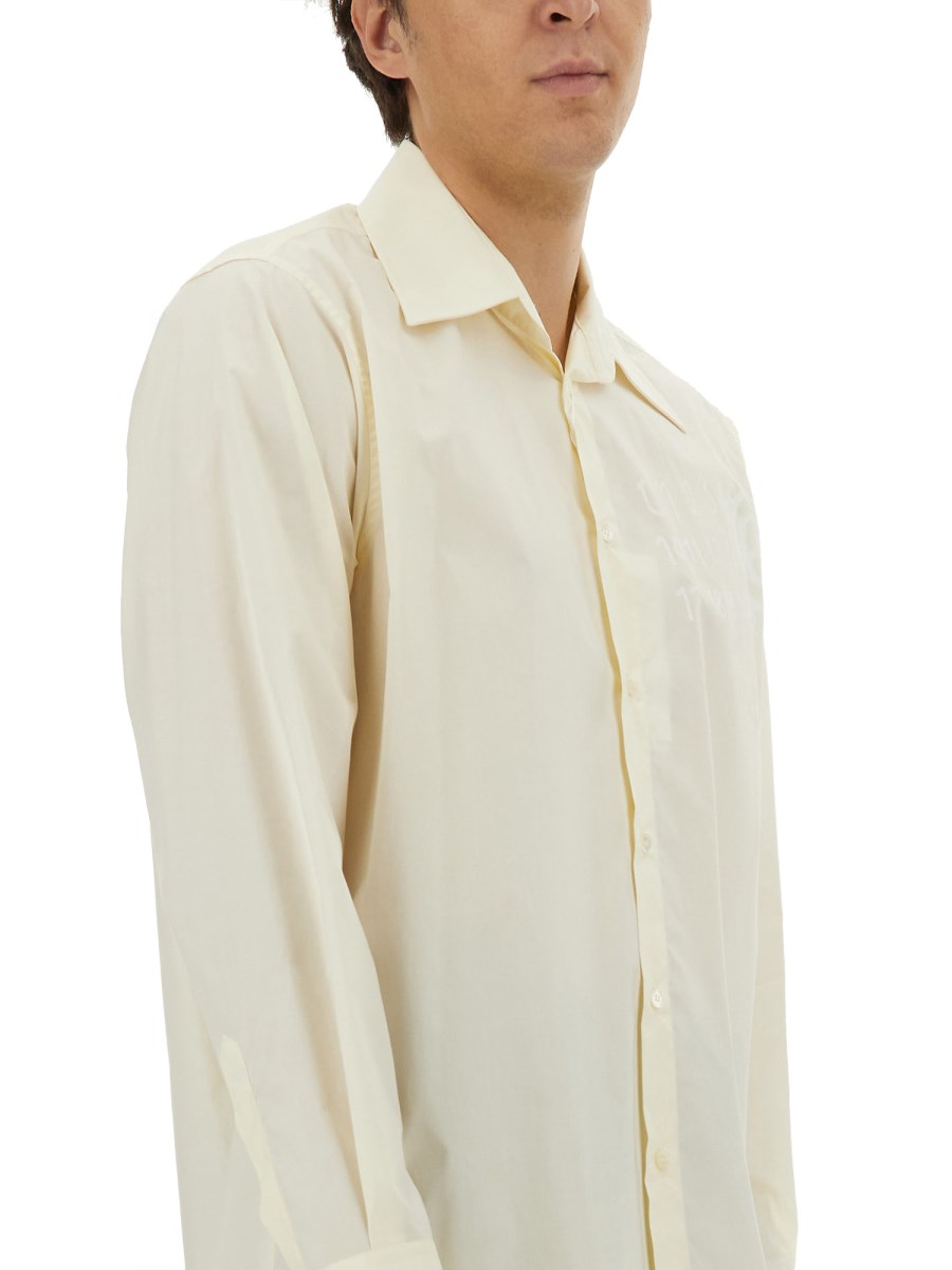 MM6 MAISON MARGIELA CAMICIA IN POPELINEDI COTONE Online Outlet
