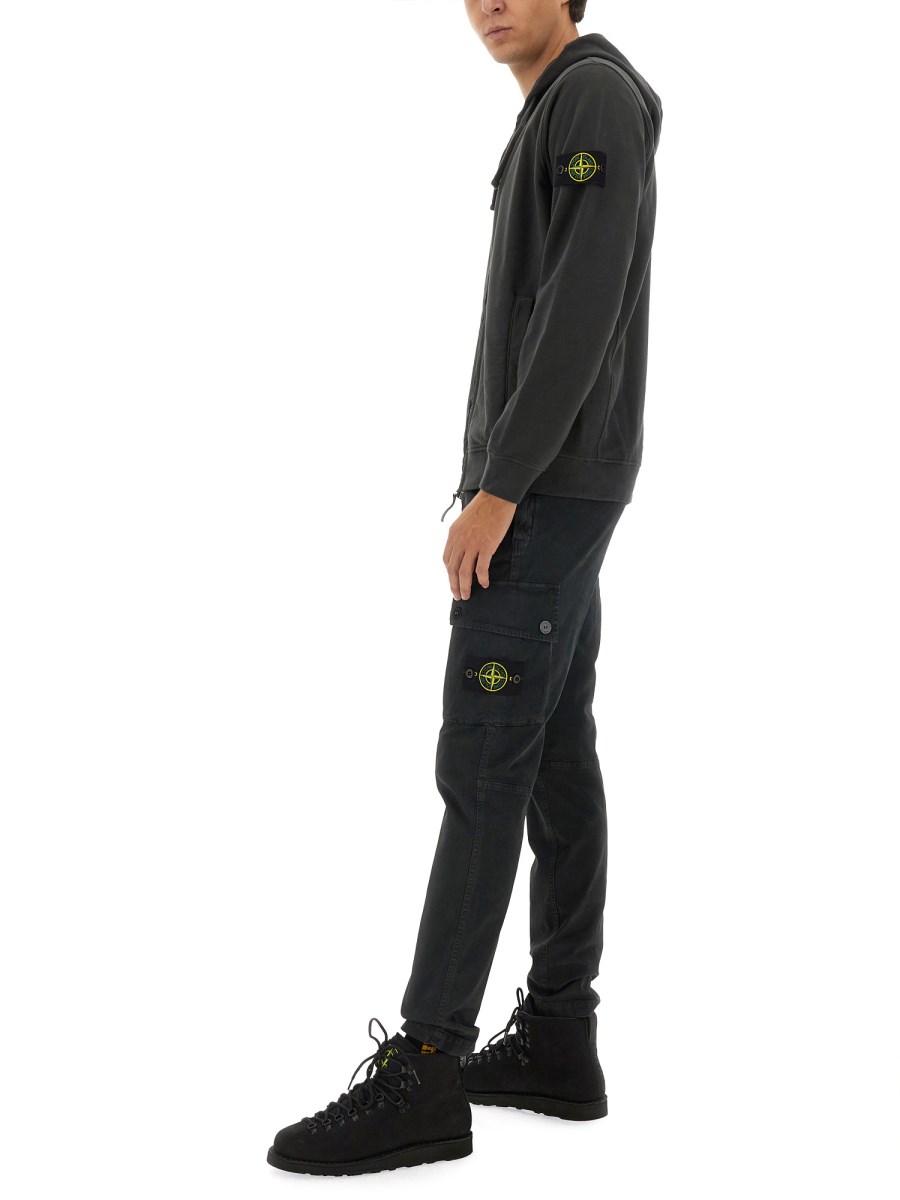 STONE ISLAND FELPA CON LOGO Enormi risparmi