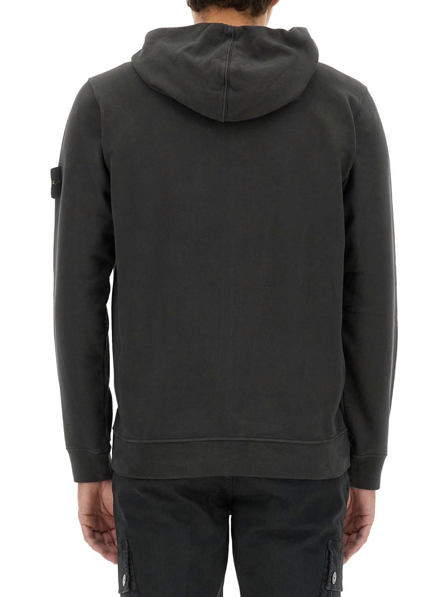 STONE ISLAND FELPA CON LOGO Enormi risparmi