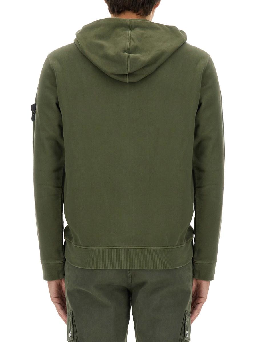 STONE ISLAND FELPA CON LOGO Prezzo basso