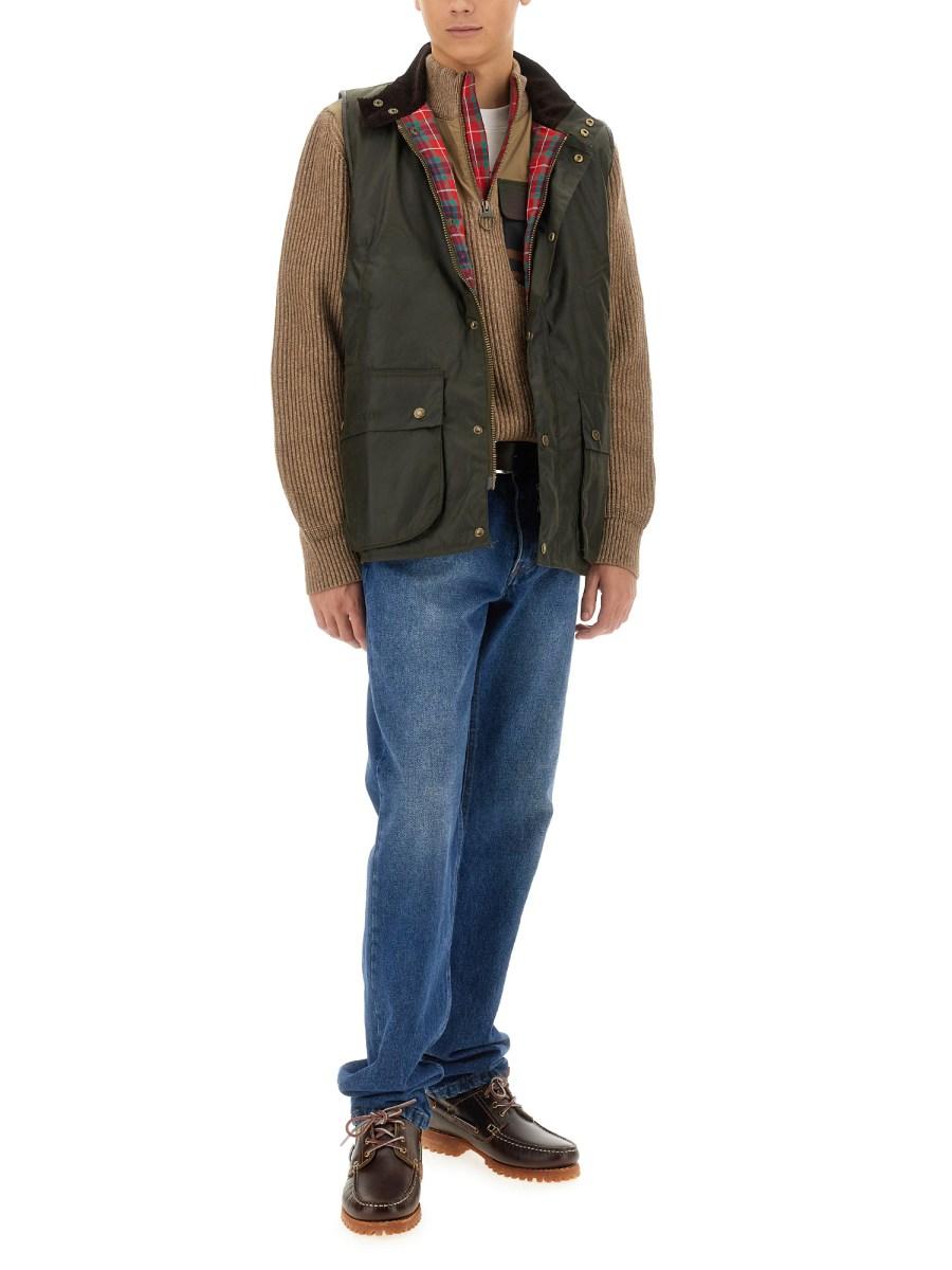 BARACUTA X BARBOUR GILET CON LOGO Ultimi due giorni