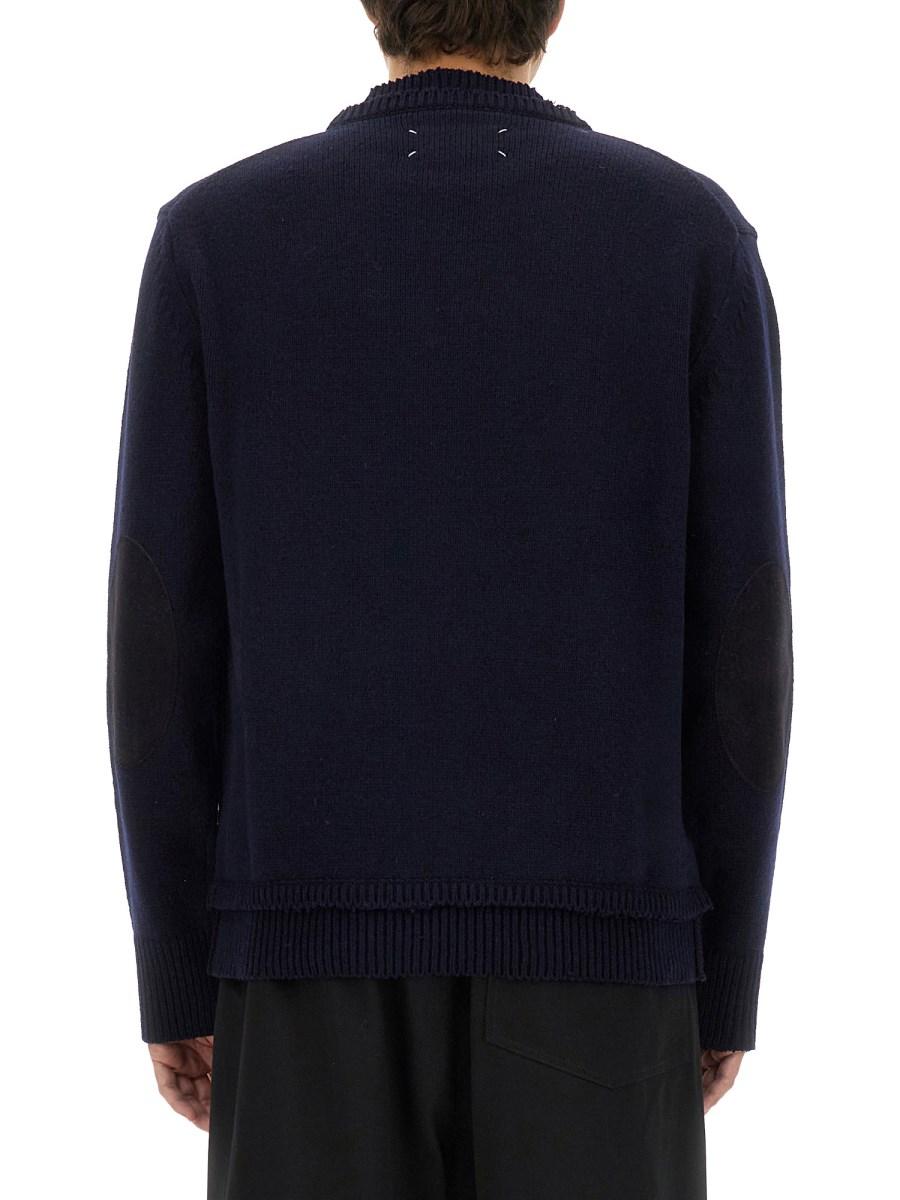 MAISON MARGIELA MAGLIA CON TOPPE Fino al 55% di sconto