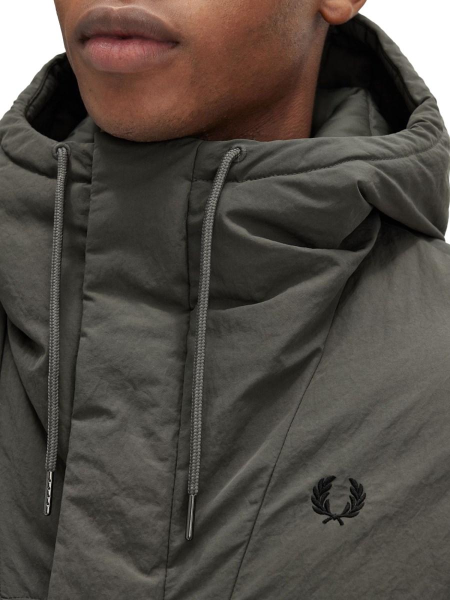 FRED PERRY GIACCA IMBOTTITA CON ZIP Super sconto