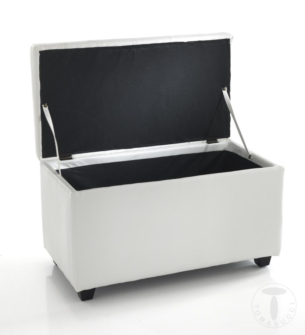 Tomasucci Cassapanca NICE WHITE 80 Spedizione Gratuita