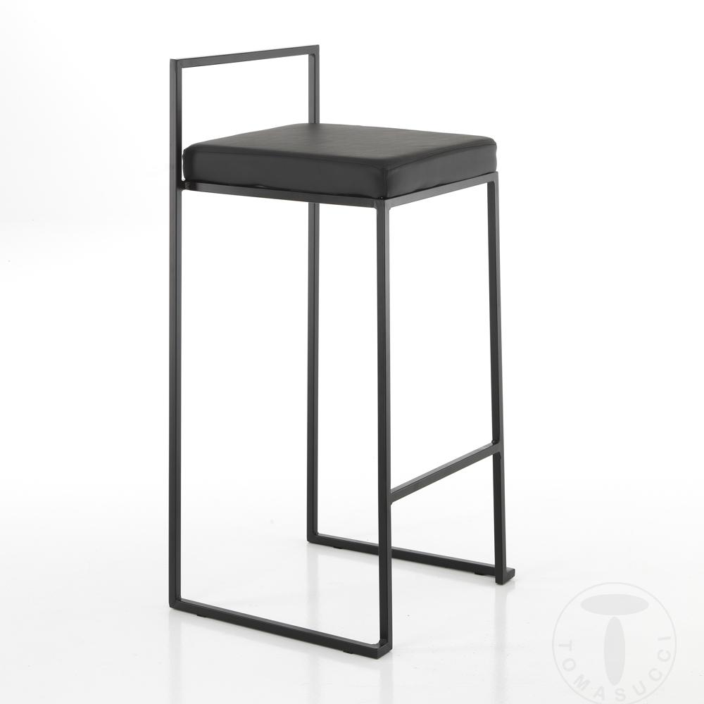 Tomasucci sgabello DODO BLACK