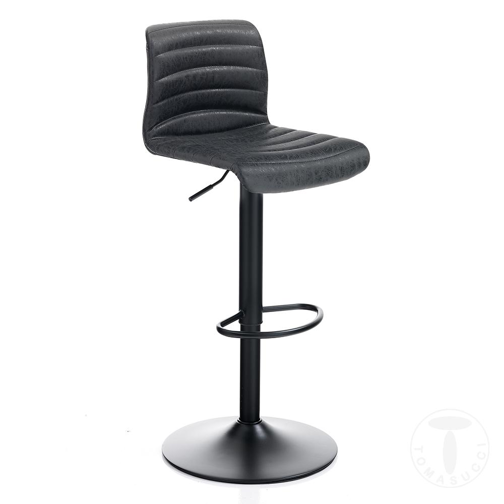Tomasucci sgabello bar GARBO BLACK Vendite Flash