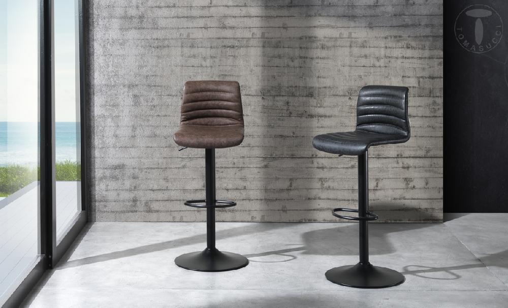 Tomasucci sgabello bar GARBO BLACK Vendite Flash