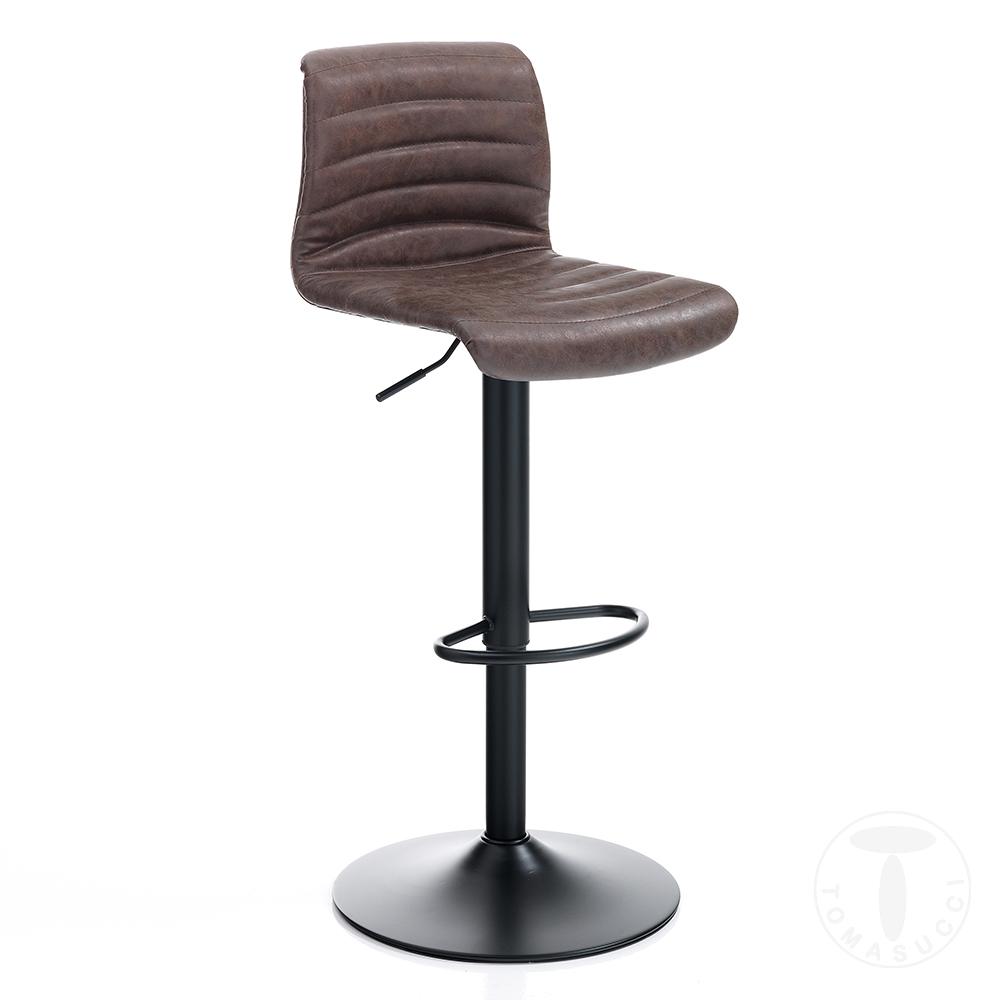 Tomasucci sgabello bar GARBO BROWN Nuova