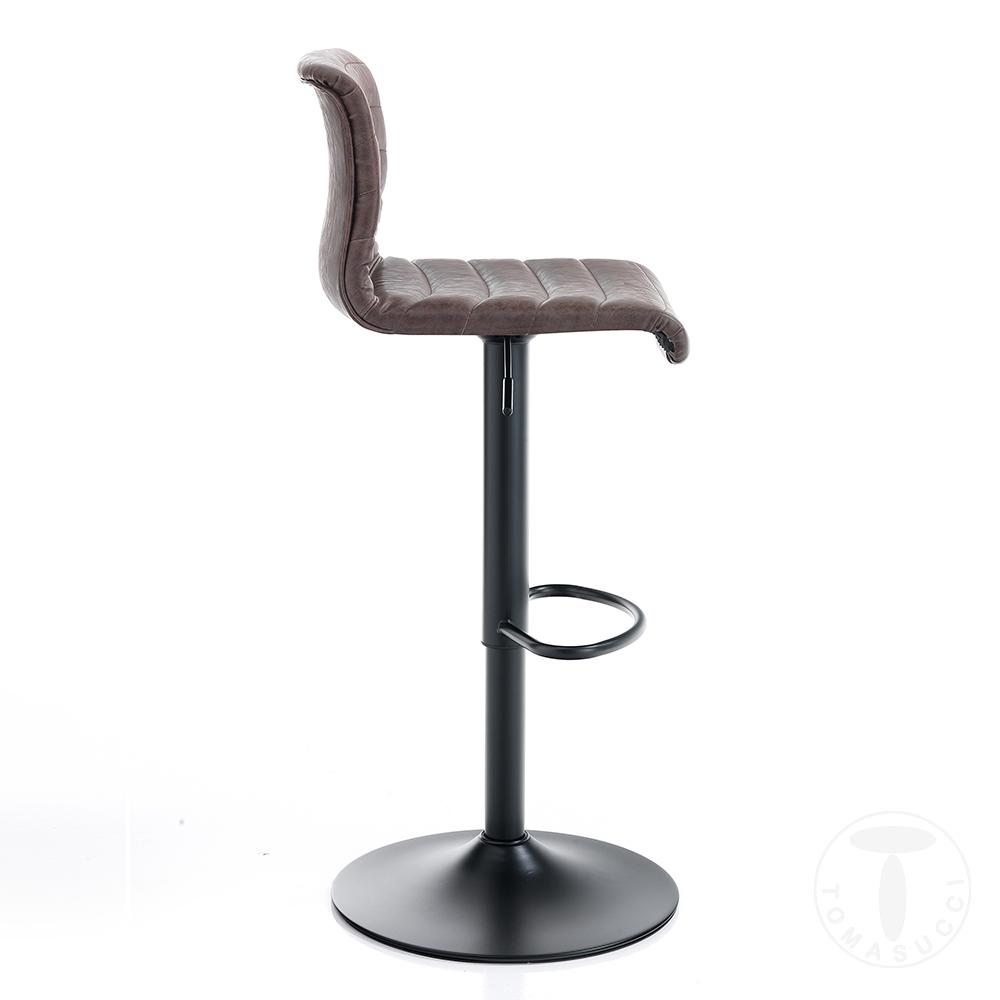 Tomasucci sgabello bar GARBO BROWN Nuova