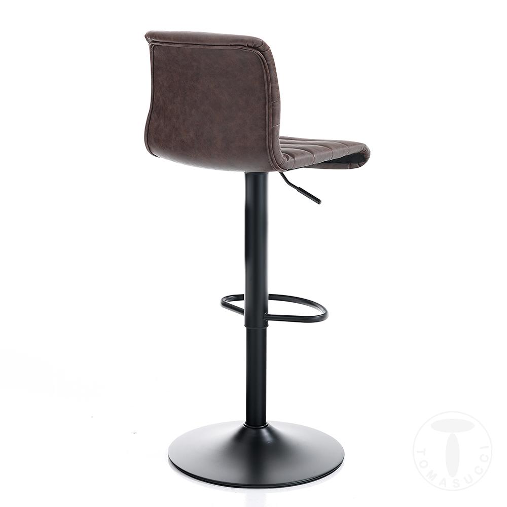 Tomasucci sgabello bar GARBO BROWN Nuova