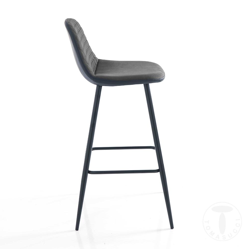 Tomasucci sgabello GALE GREY Qualità Garantita