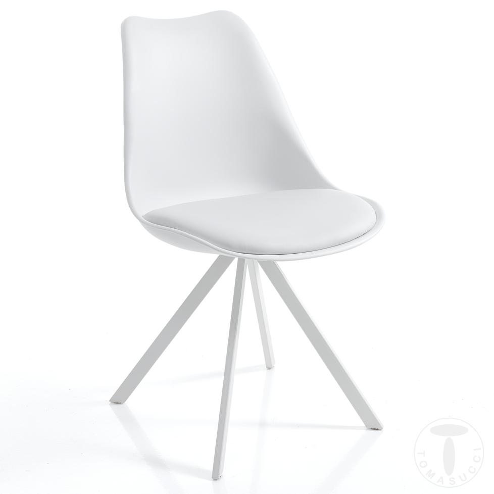 Tomasucci sedia KIKI SLIM - WHITE Promozione Limitata