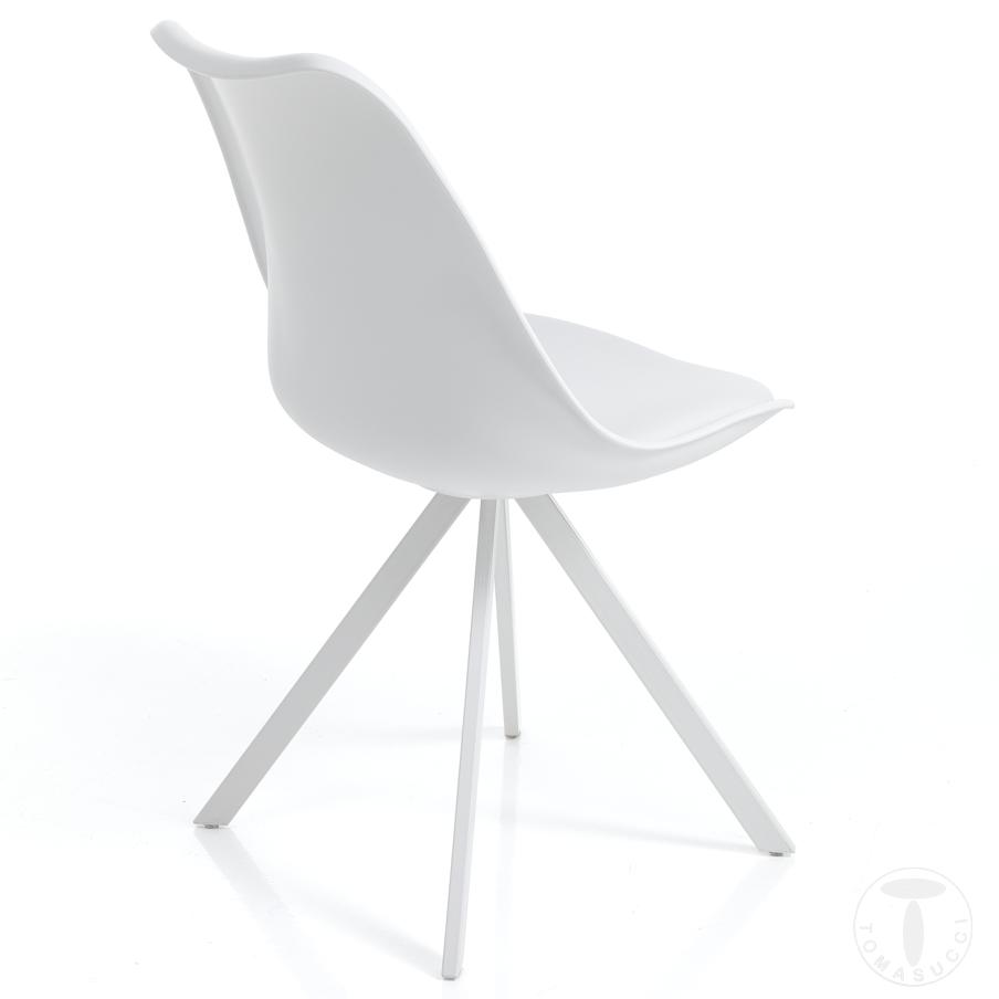 Tomasucci sedia KIKI SLIM - WHITE Promozione Limitata
