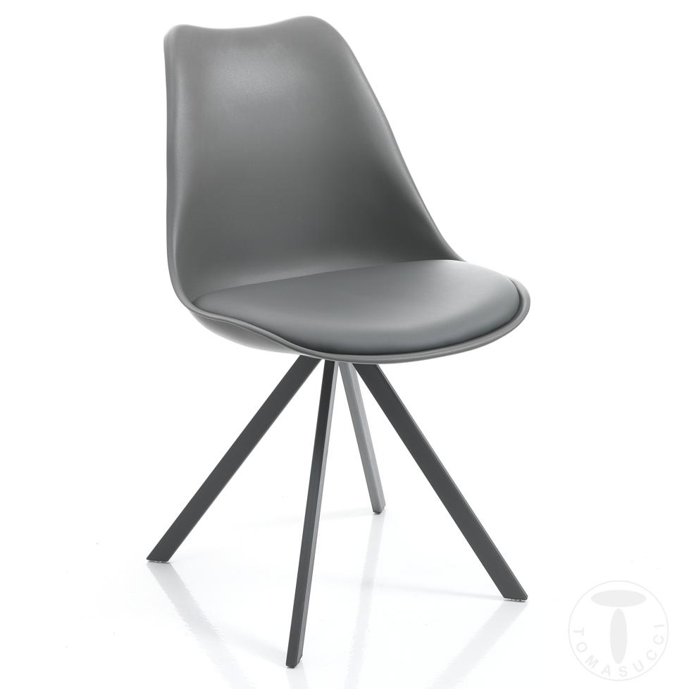 Tomasucci sedia KIKI SLIM - GREY