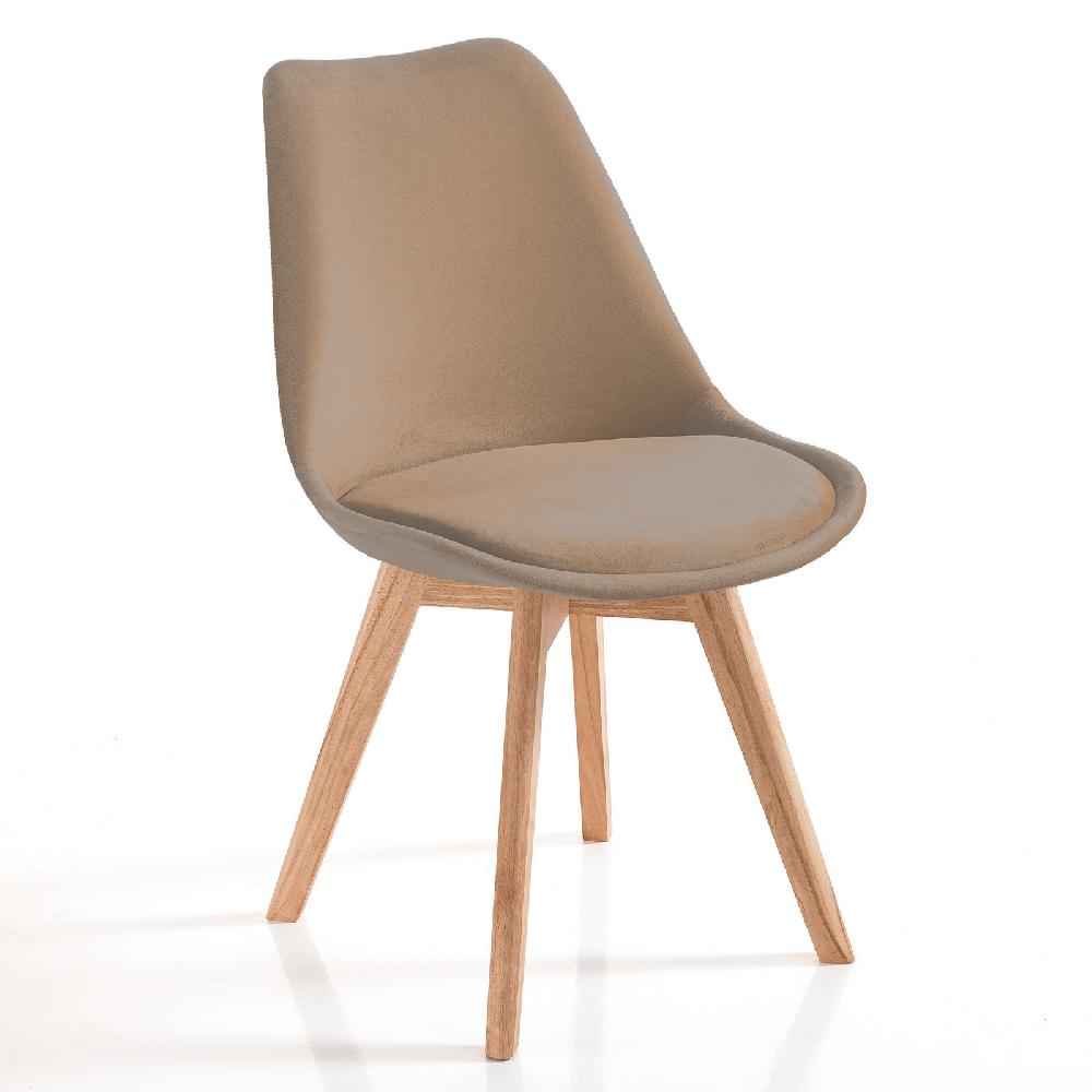 Tomasucci Sedia KIKI SOFT LIGHT BROWN