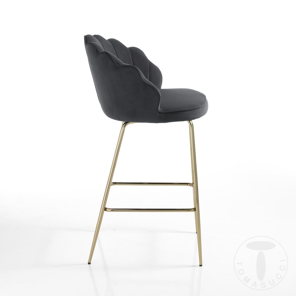 Tomasucci sgabello SHELL GREY Vendita Calda