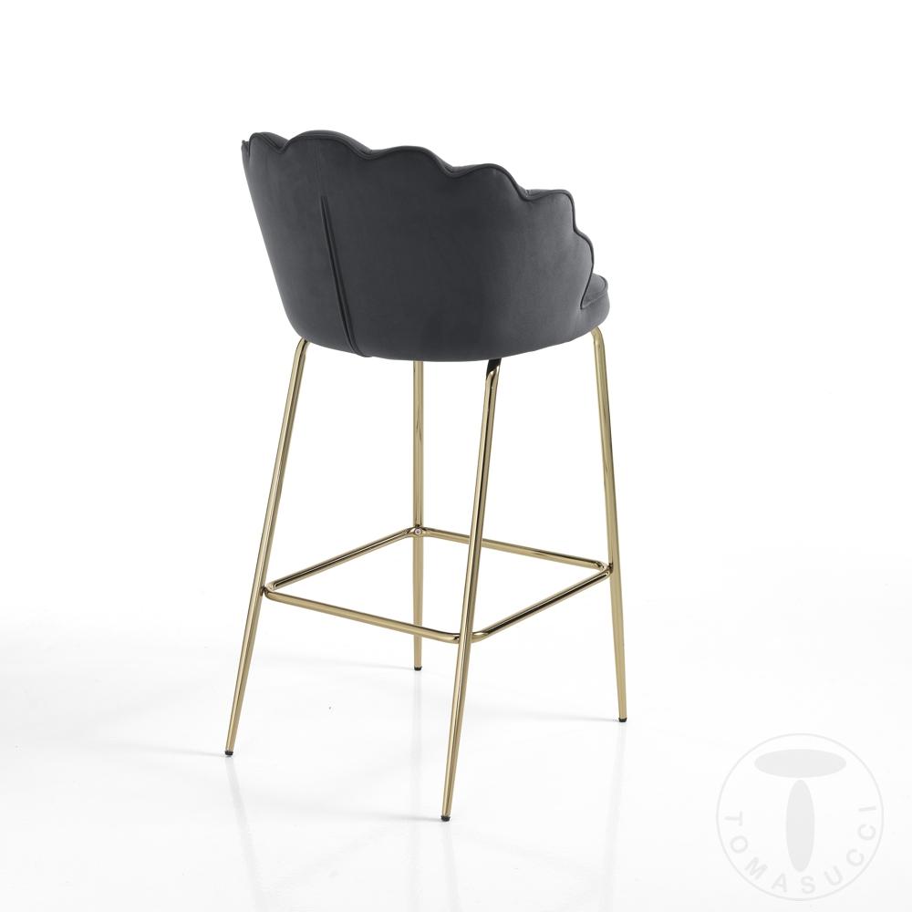 Tomasucci sgabello SHELL GREY Vendita Calda