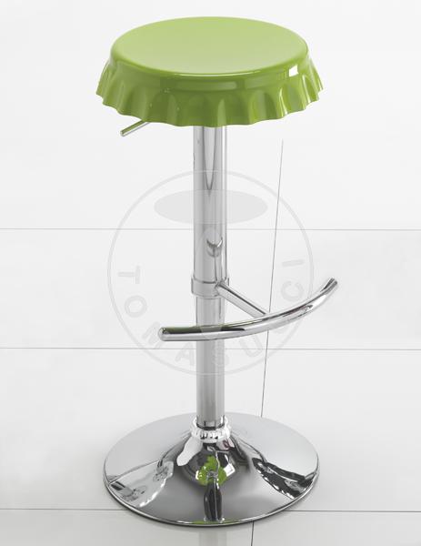Tomasucci sgabello bar TAPPO GREEN In Linea