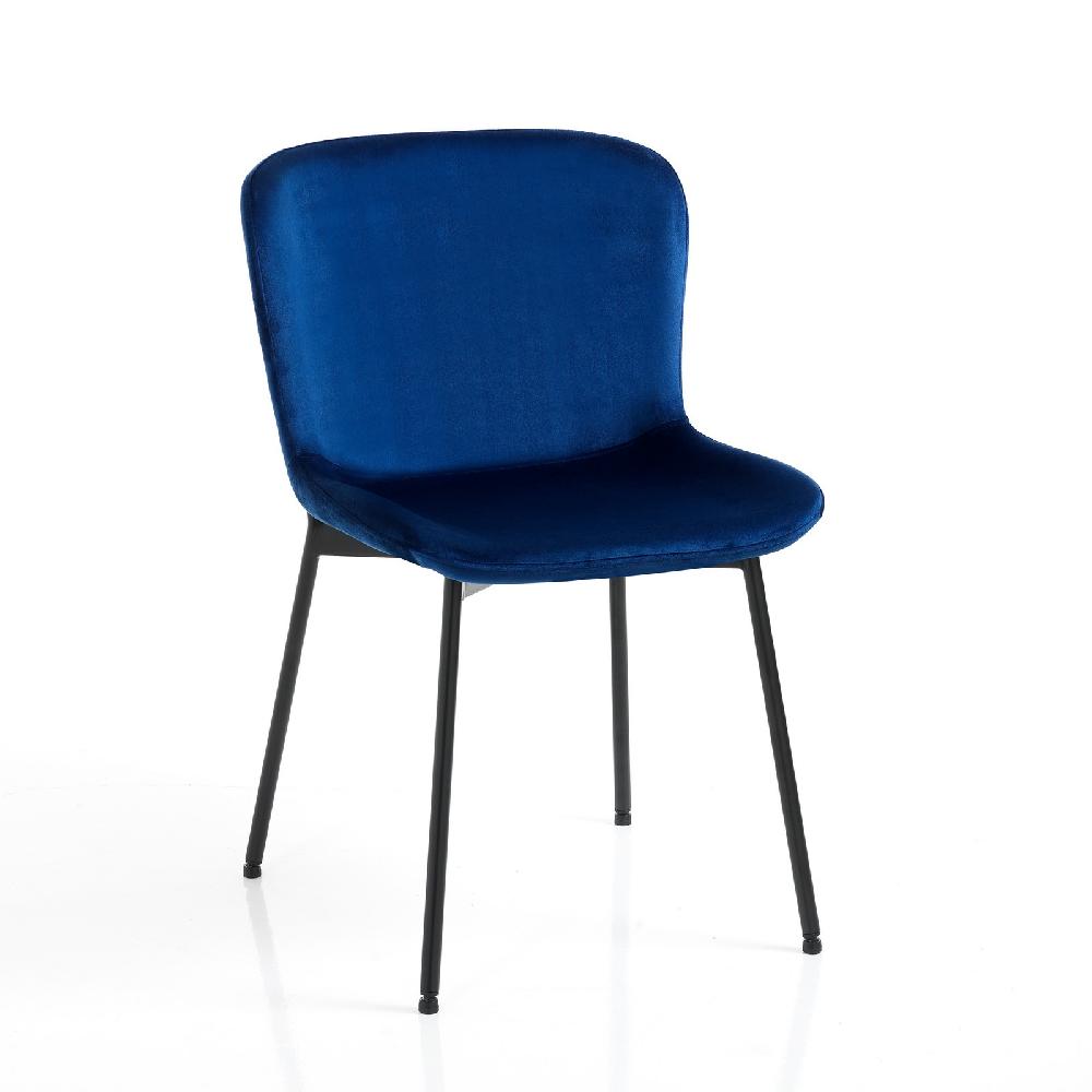 Tomasucci sedia SNUG VELVET BLUE