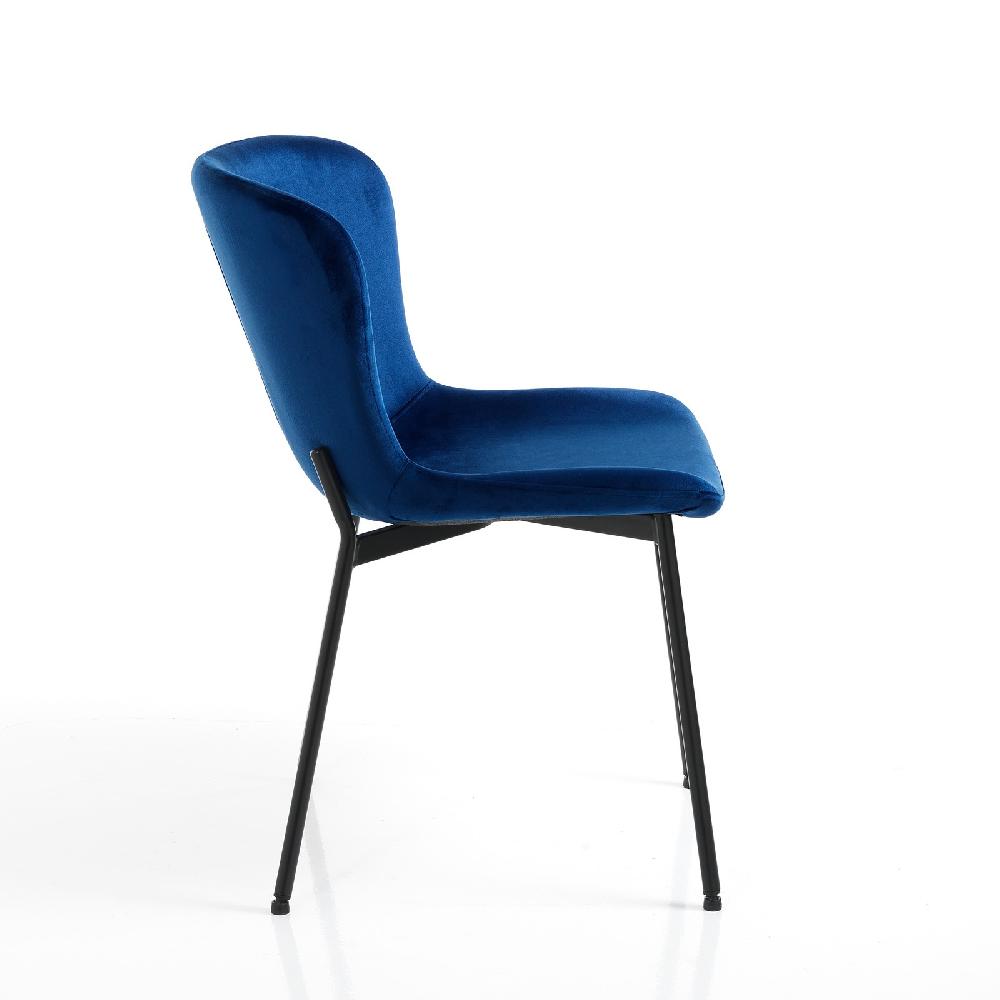 Tomasucci sedia SNUG VELVET BLUE Spedizione Gratuita