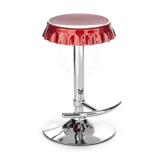 Tomasucci sgabello bar TAPPO RED