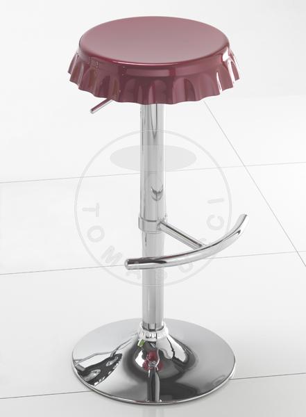 Tomasucci sgabello bar TAPPO RED Pezzi Unici