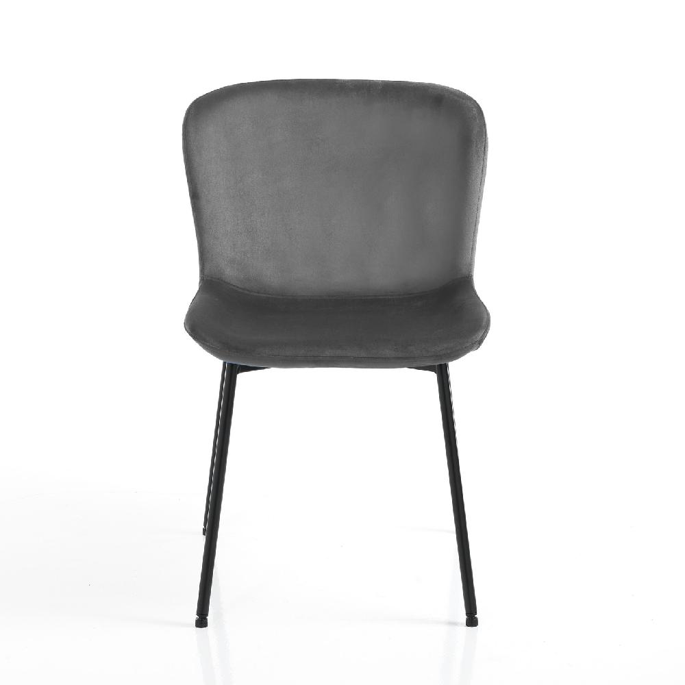 Tomasucci Sedia SNUG VELVET GREY Negozi Online