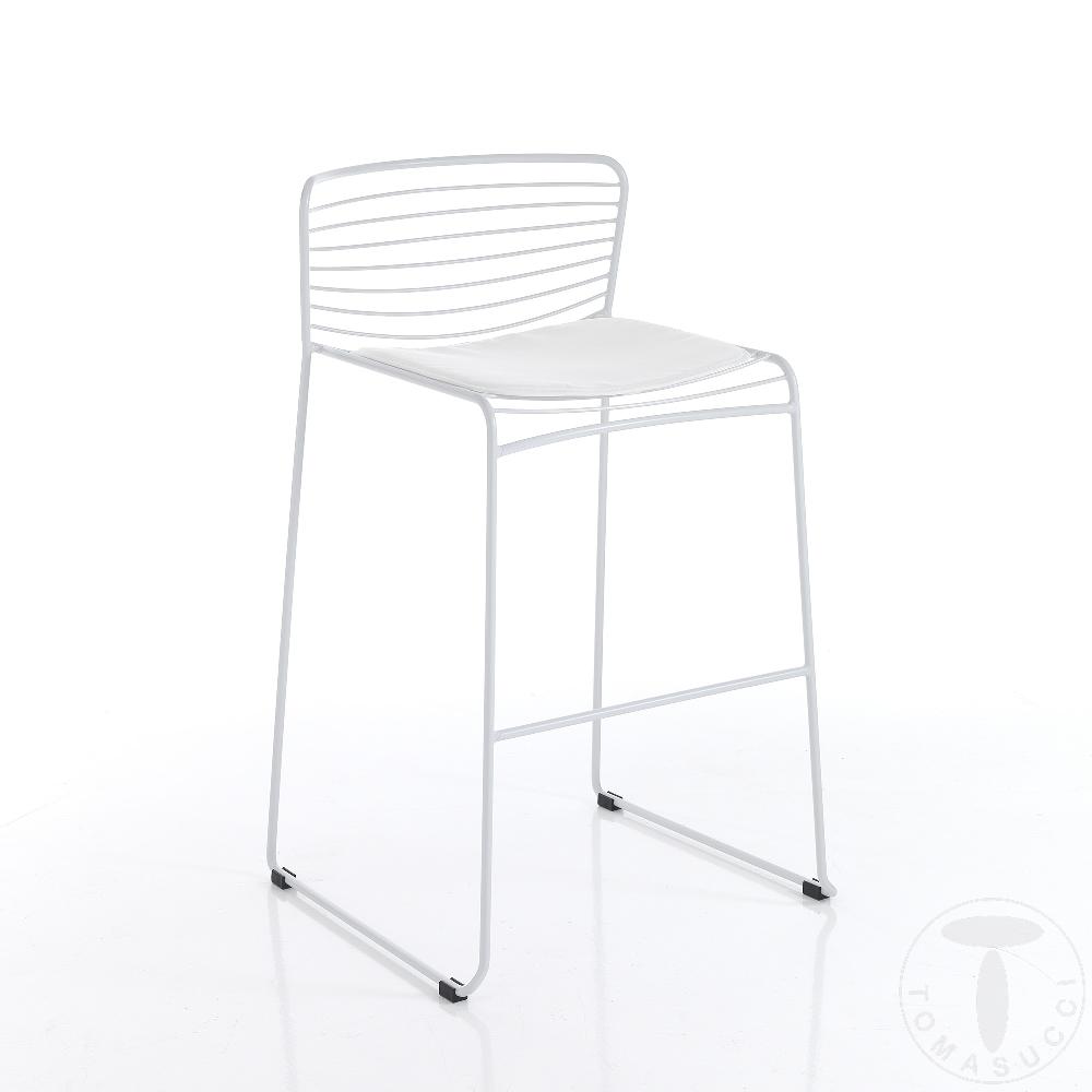 Tomasucci sgabello da interno / esterno MARTHA WHITE Promozione Limitata