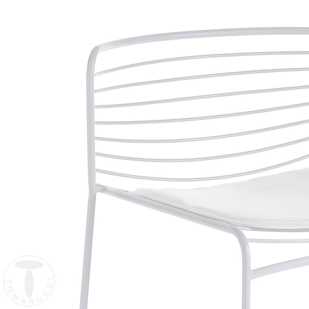 Tomasucci sgabello da interno / esterno MARTHA WHITE Promozione Limitata